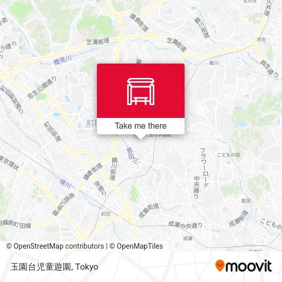 玉園台児童遊園 map