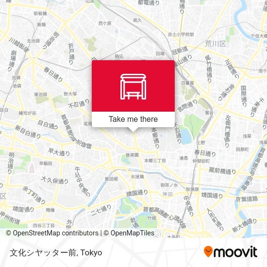 文化シヤッター前 map