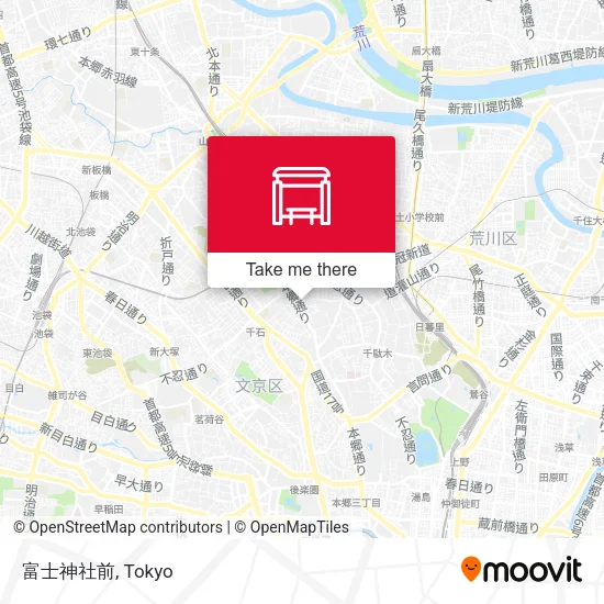 富士神社前 map