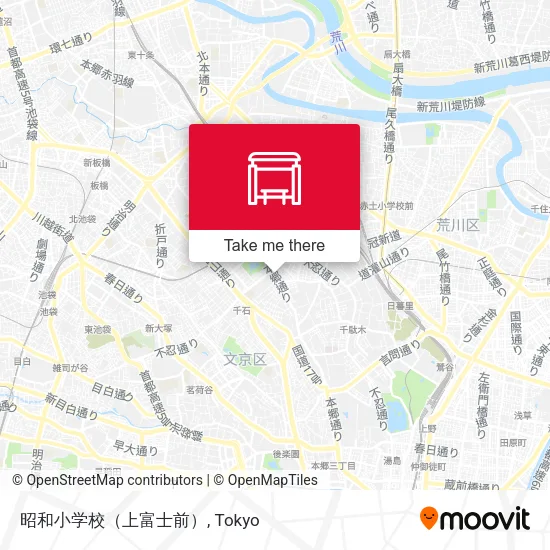 昭和小学校（上富士前） map