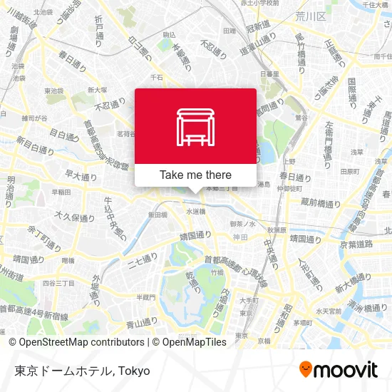 東京ドームホテル map