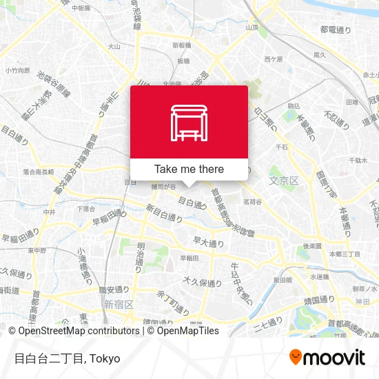 Mejiro-dai 2nd Chome map