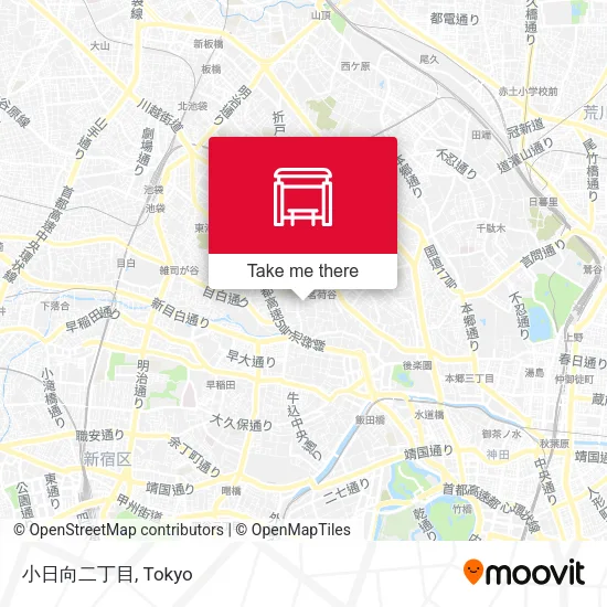 小日向二丁目 map