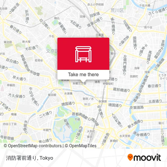 Fire Station Front Street map