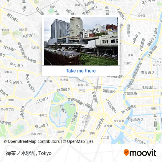 Ochanomizu Station map