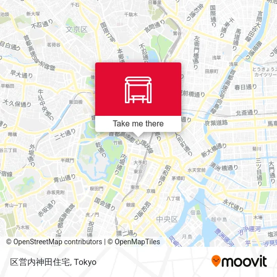 区営内神田住宅 map