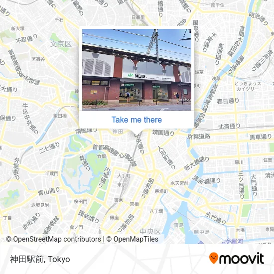 神田駅前 map