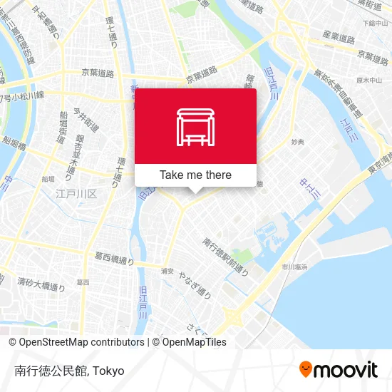 南行徳公民館 map