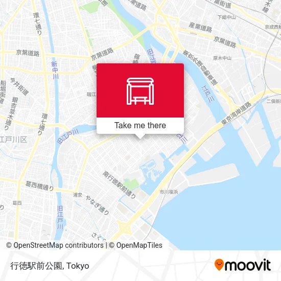 行徳駅前公園 map