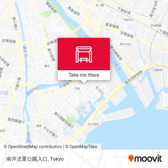 南沖児童公園入口 map