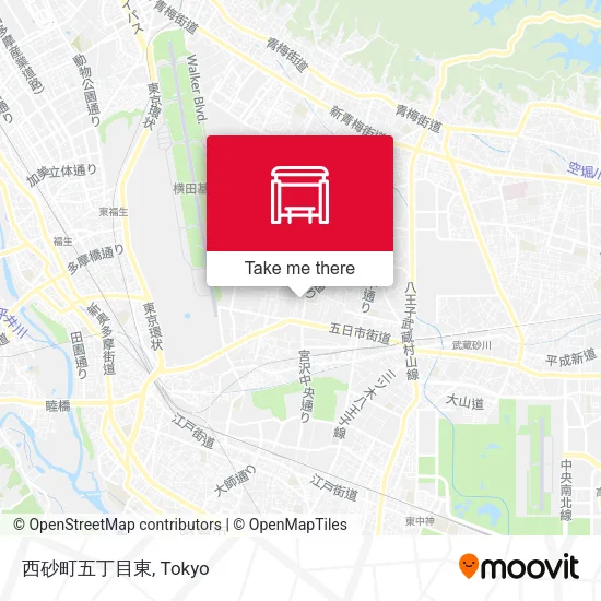 西砂町五丁目東 map