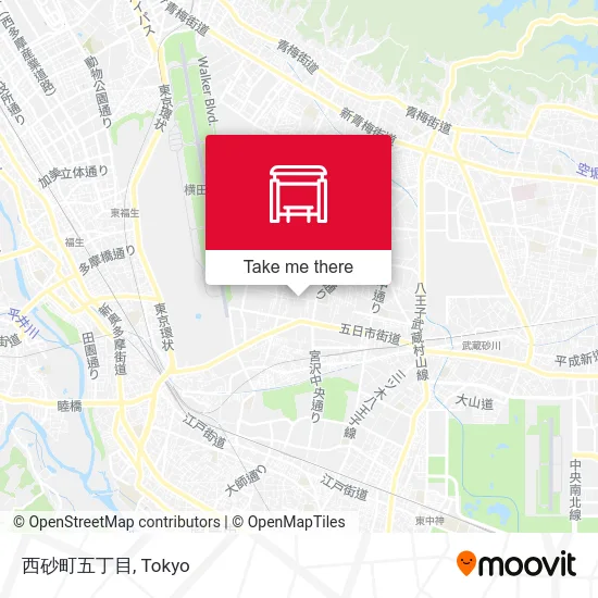 西砂町五丁目 map