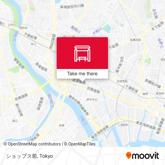 ショップス前 map