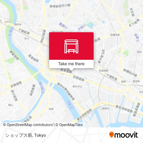 ショップス前 map