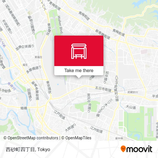 西砂町四丁目 map