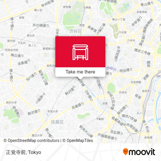 Shogakuji Temple Entrance map