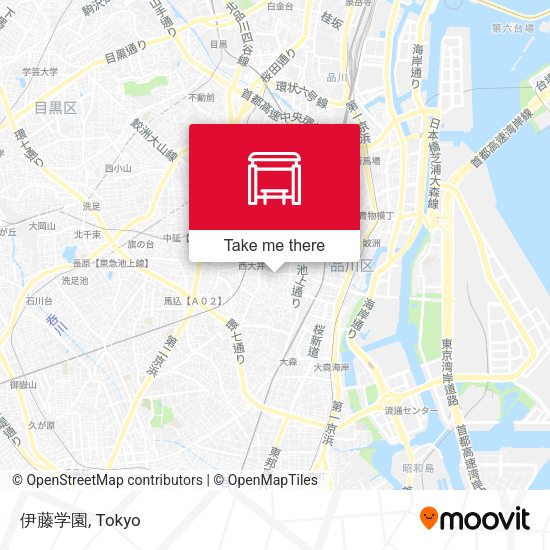 伊藤学園 map