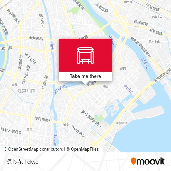 源心寺 map