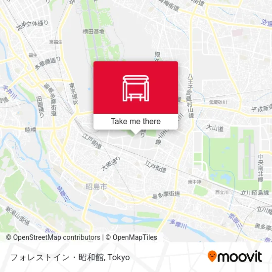 フォレストイン・昭和館 map
