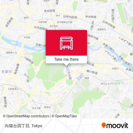 Yangdai Fourth Chome map