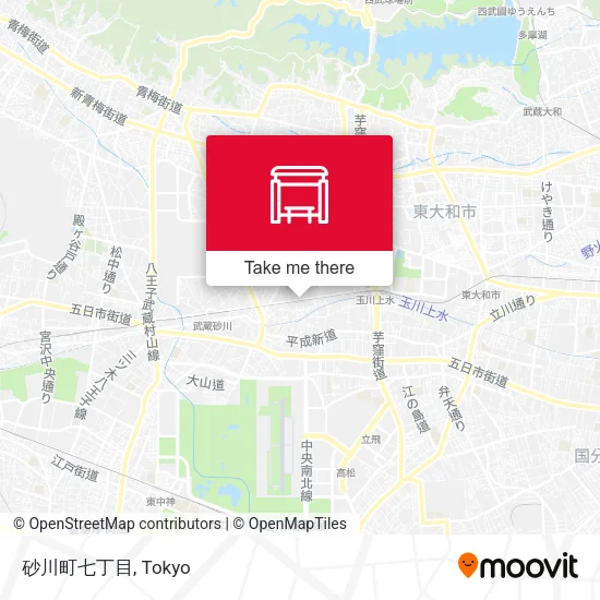 砂川町七丁目 map