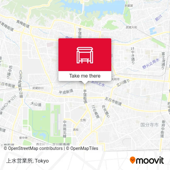 上水営業所 map