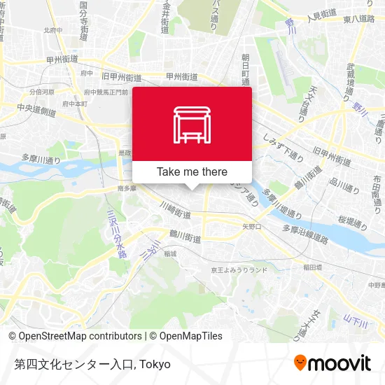 第四文化センター入口 map