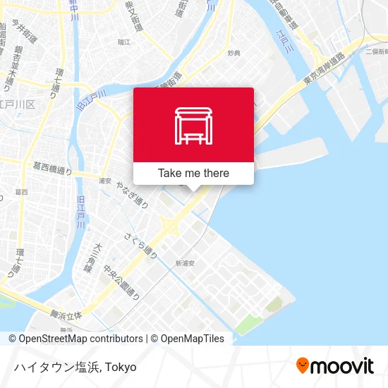 ハイタウン塩浜 map