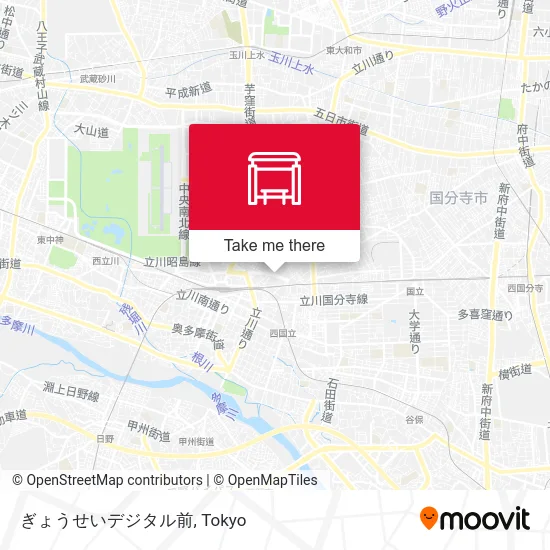 Administrative Digital Front map