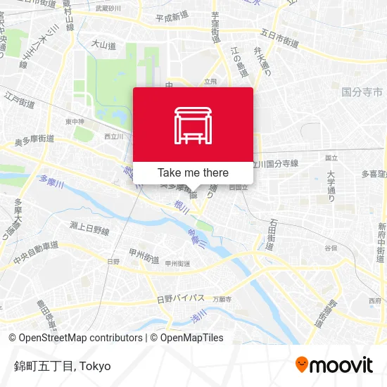 Nishikimachi 5-chome map