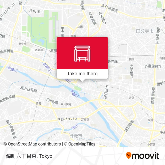 Nishiki Town 6-Chome East map