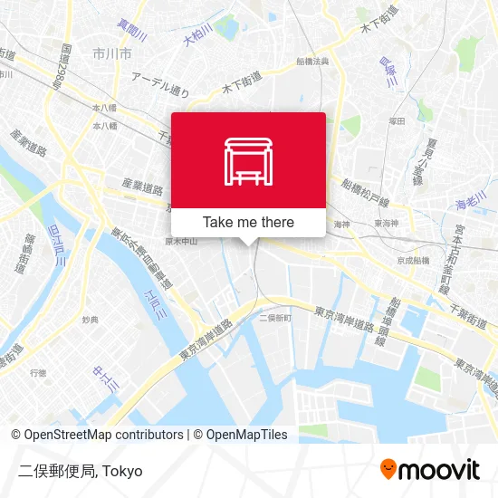 Futamata Post Office map