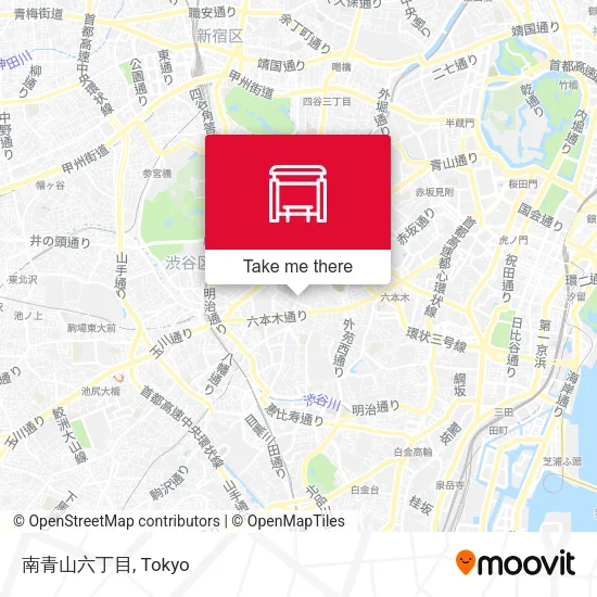 南青山六丁目 map