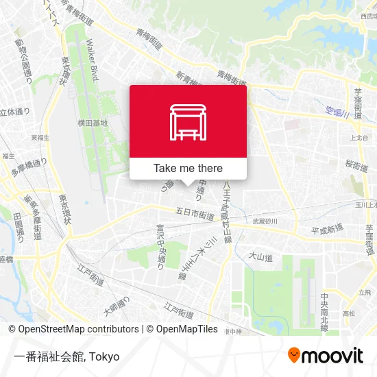 First Welfare Hall map