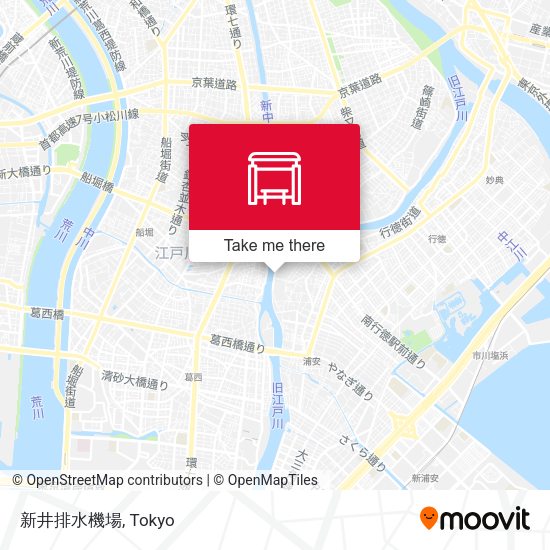 新井排水機場 map