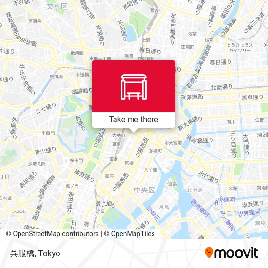 呉服橋 map