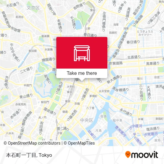 本石町一丁目 map