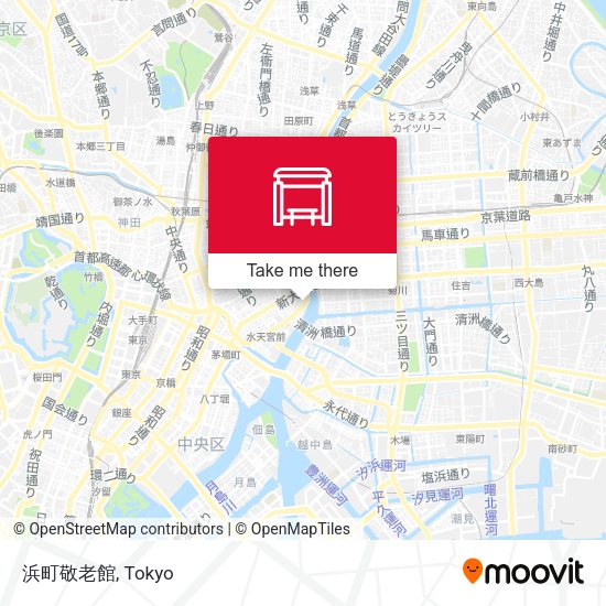 浜町敬老館 map