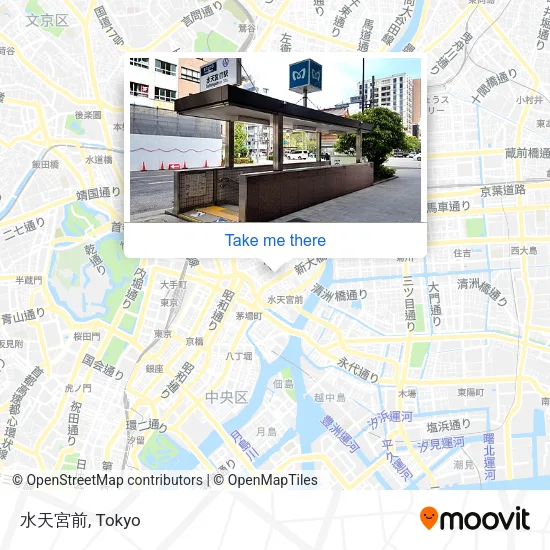 水天宮前 map