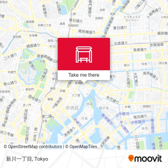 新川一丁目 map