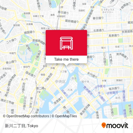 新川二丁目 map