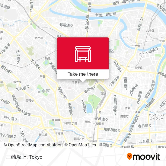 三崎坂上 map