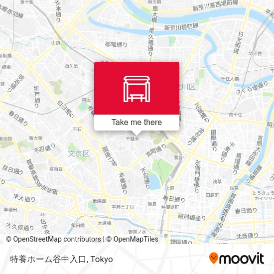 特養ホーム谷中入口 map