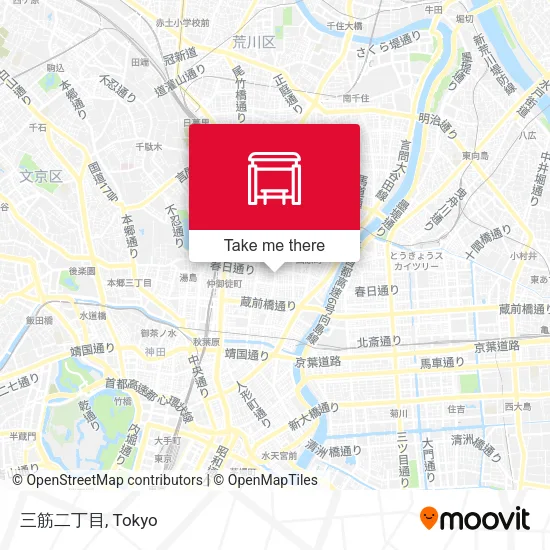 三筋二丁目 map