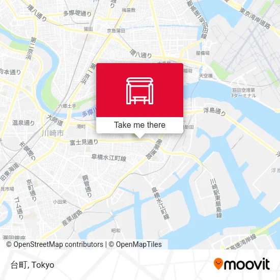 台町 map