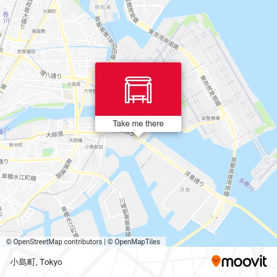 小島町 map