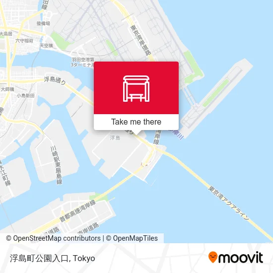 浮島町公園入口 map