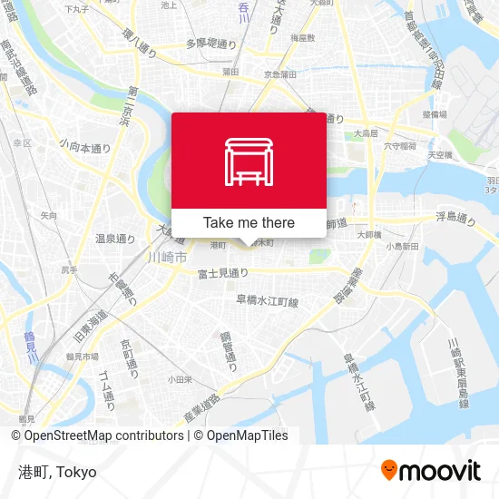 港町 map