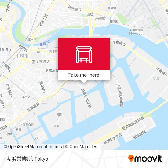 塩浜営業所 map