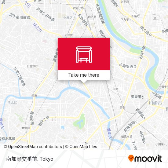 南加瀬交番前 map